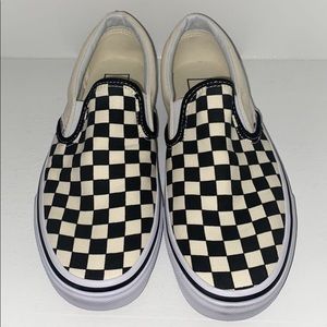 CHECKERED VANS NEW W/O TAGS
